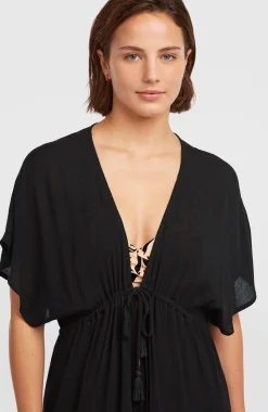 DamesWilder strandjurk| Zwart