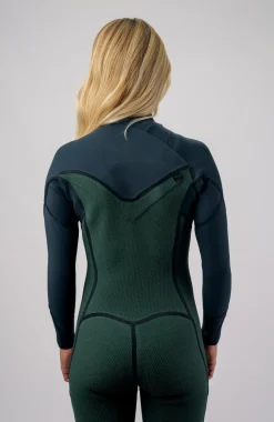 DamesWms O'Riginal RG8 5/4 Chest Zip Full| Zwart