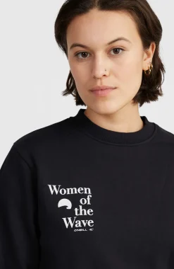 DamesWomen of the Wave Crew sweater| Zwart