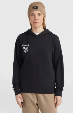 DamesWomen of the Wave hoodie| Zwart