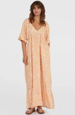 DamesWomen of the Wave maxi-jurk| Wit