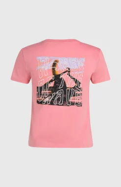 DamesWomen of the Wave T-shirt| Roze