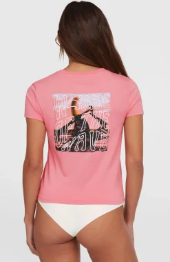 DamesWomen of the Wave T-shirt| Roze