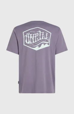 HerenBox Logo T-shirt| Paars
