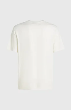 HerenChest Print T-shirt| Wit