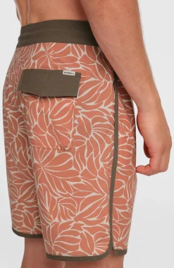 HerenCruzer Scallop 18'' boardshort| Oranje Mix