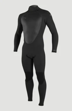 HerenEpic 5/4 Back Zip Full Wetsuit| Zwart