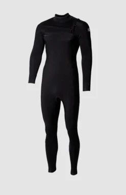 HerenEpic 3/2 Chest Zip Full Wetsuit| Zwart