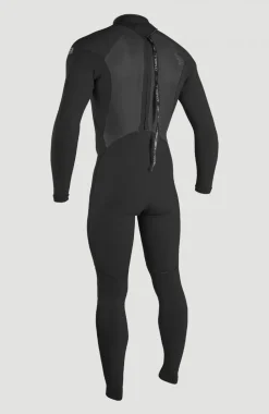 HerenEpic 3/2mm Back Zip Full Wetsuit| Zwart
