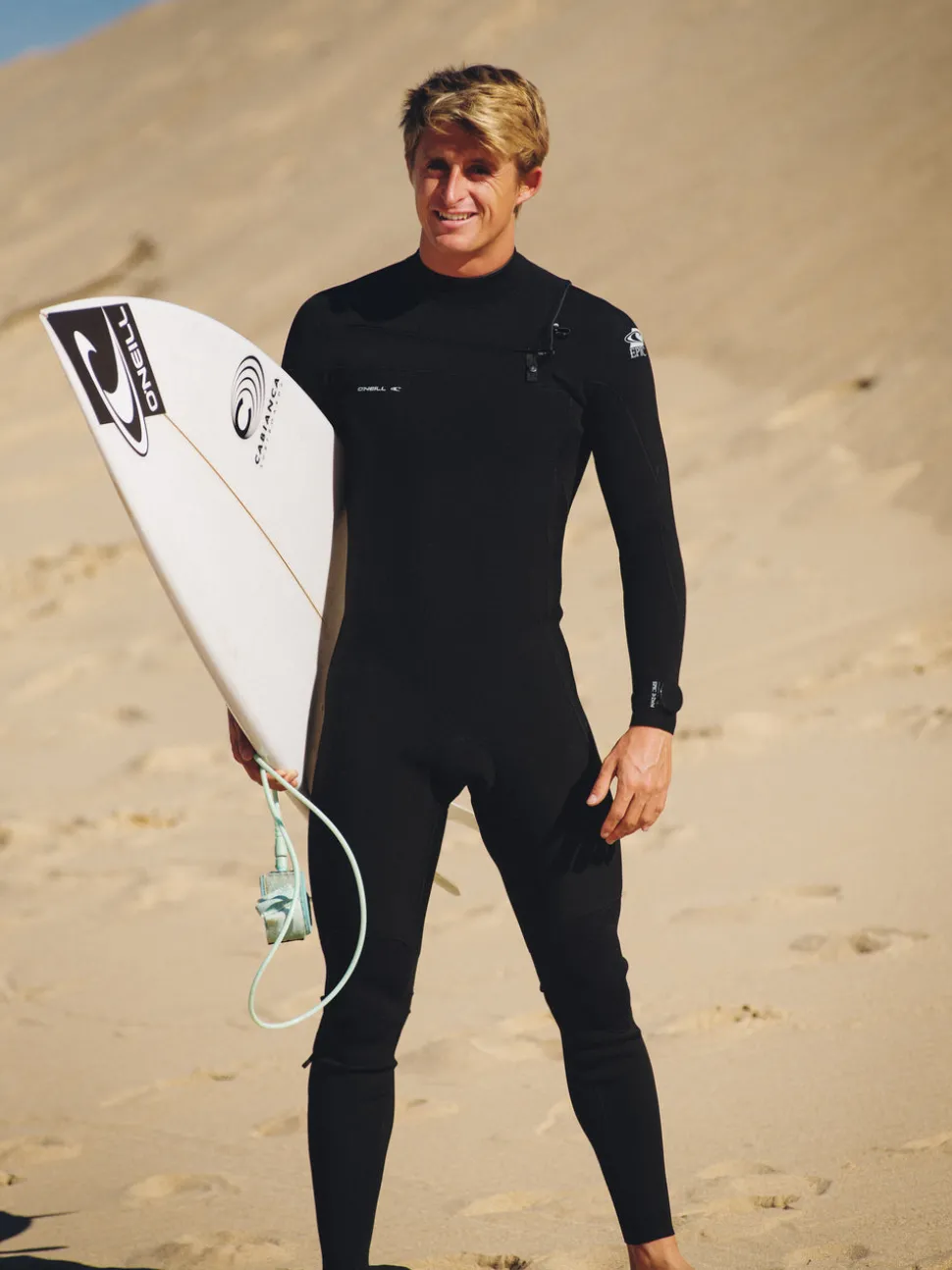 HerenEpic 4/3mm Chest Zip Full Wetsuit| Zwart