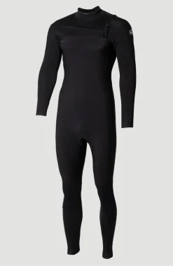 HerenEpic 4/3mm Chest Zip Full Wetsuit| Zwart
