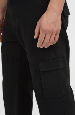 HerenEssentials cargobroek| Zwart