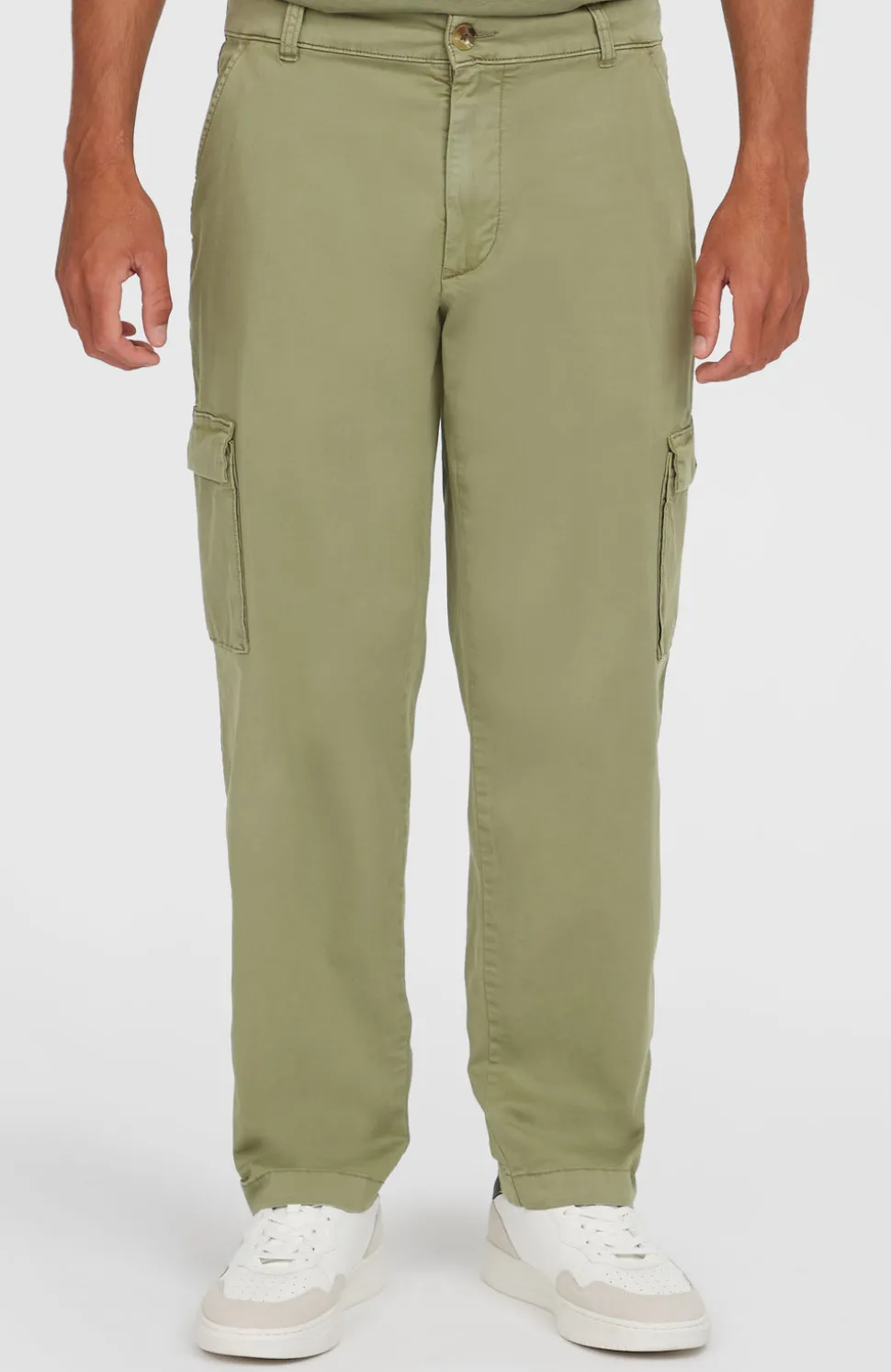 HerenEssentials cargobroek| Groen