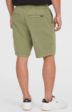 HerenEssentials chinoshort| Groen