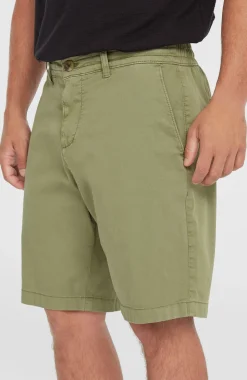 HerenEssentials chinoshort| Groen
