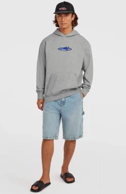 HerenEssentials 90s Logo hoodie| Grijs