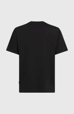 HerenFront Graphic T-shirt| Zwart