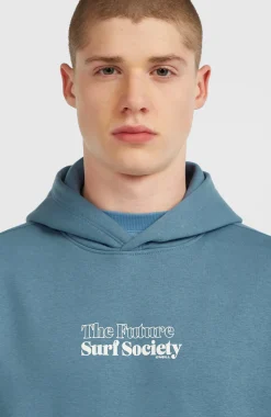 HerenFuture Surf Society hoodie| Blauw