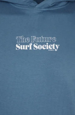 HerenFuture Surf Society hoodie| Blauw