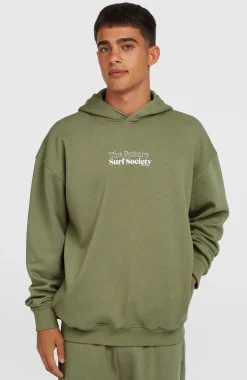 HerenFuture Surf Society hoodie| Groen