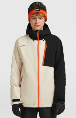 HerenFWC'Cruz Block wintersportjas| Beige Mix