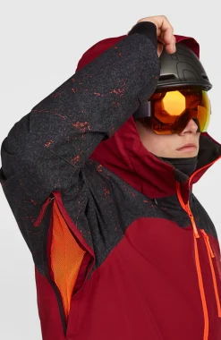 HerenFWC'Cruz Duo wintersportjas| Rood Mix