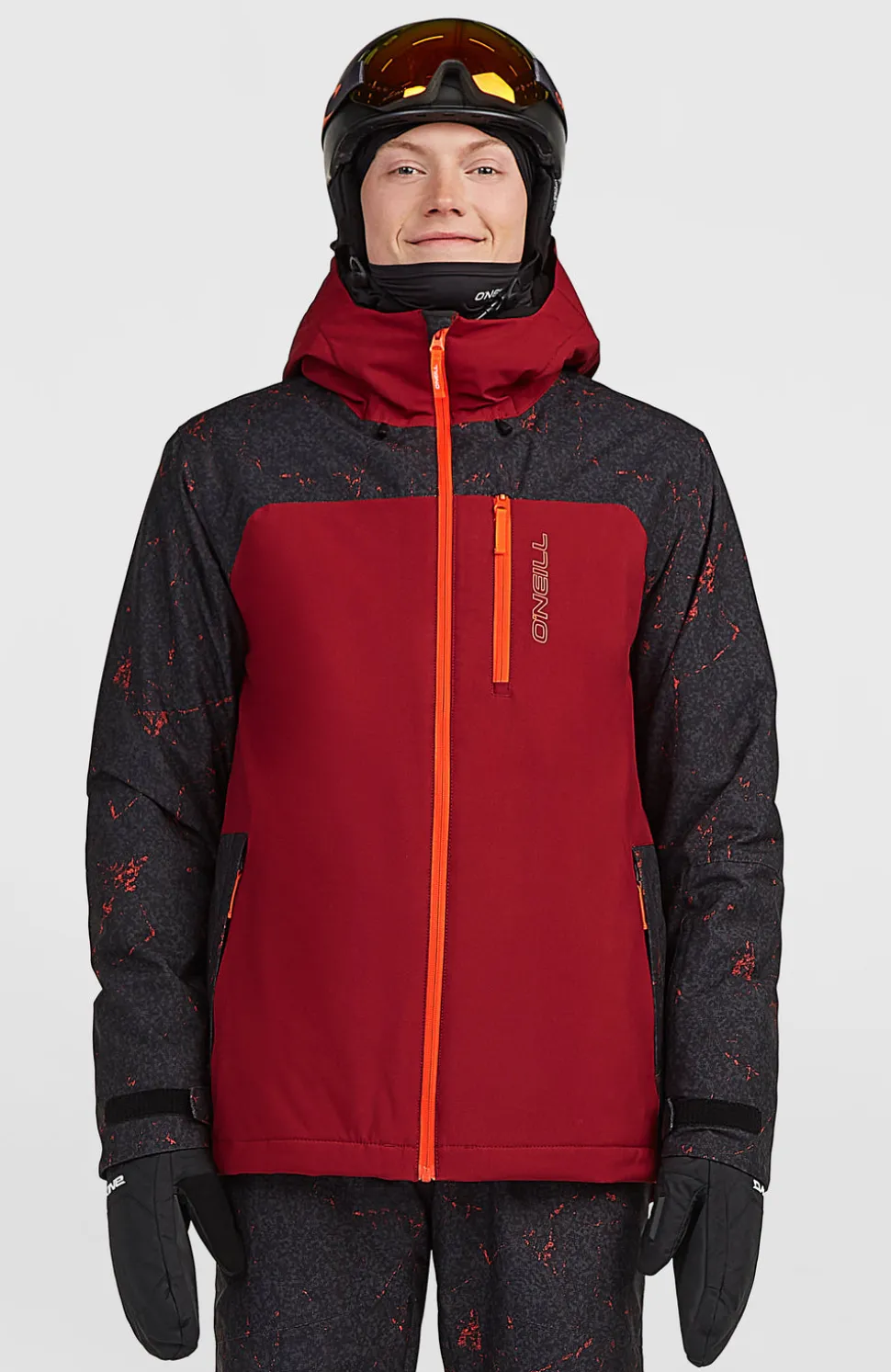 HerenFWC'Cruz Duo wintersportjas| Rood Mix