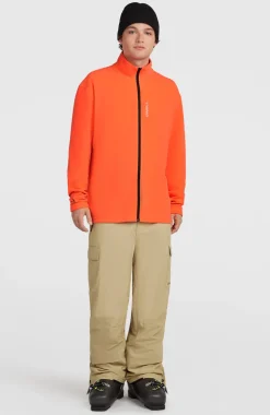 HerenFWC'Cruz Jack's Polartec® fleecevest met volledige rits| Rood