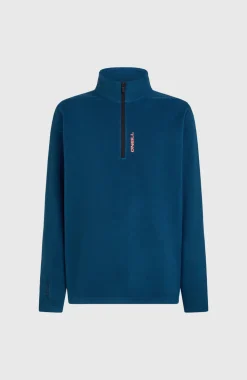 HerenFWC'Cruz Jack's Polartec® fleecetrui met halve rits| Blauw