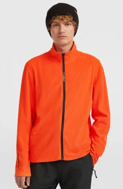HerenFWC'Cruz Jack's Polartec® fleecevest met volledige rits| Rood