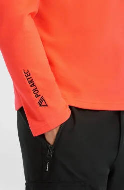 HerenFWC'Cruz Jack's Polartec® fleecetrui met halve rits| Rood
