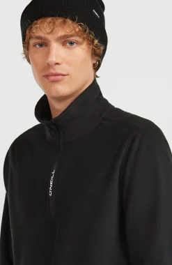 HerenFWC'Cruz Jack's Polartec® fleecetrui met halve rits| Zwart