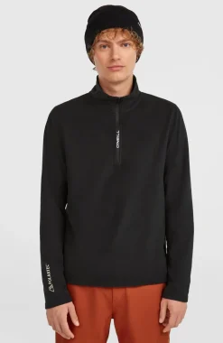 HerenFWC'Cruz Jack's Polartec® fleecetrui met halve rits| Zwart
