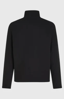 HerenFWC'Cruz Jack's Polartec® fleecetrui met halve rits| Zwart