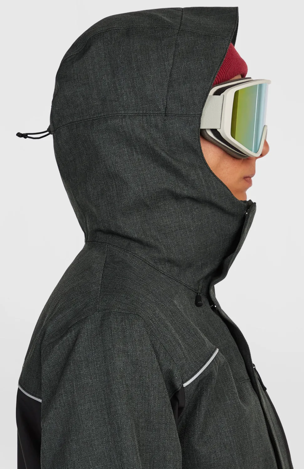 HerenFWC'Cruz Melange wintersportjas| Zwart Mix