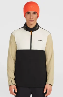 HerenFWC'Cruz Triple Polartec® fleecetrui met halve rits| Wit Mix