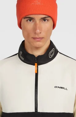 HerenFWC'Cruz Triple Polartec® fleecetrui met halve rits| Wit Mix