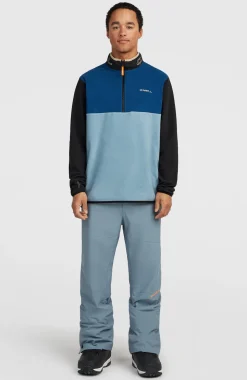HerenFWC'Cruz Triple Polartec® fleecetrui met halve rits| Blauw Mix