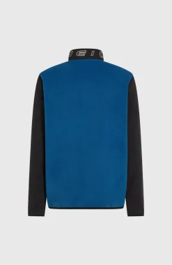 HerenFWC'Cruz Triple Polartec® fleecetrui met halve rits| Blauw Mix