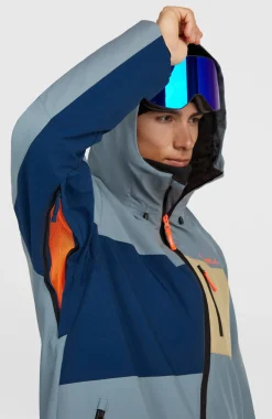 HerenFWC'Cruz Triple wintersportjas| Blauw Mix