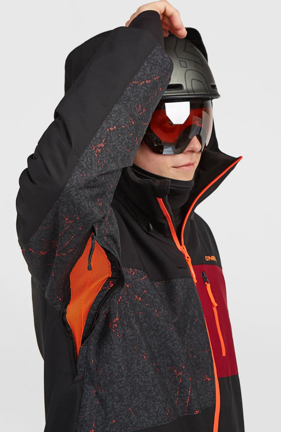 HerenFWC'Cruz Triple wintersportjas| Zwart Mix