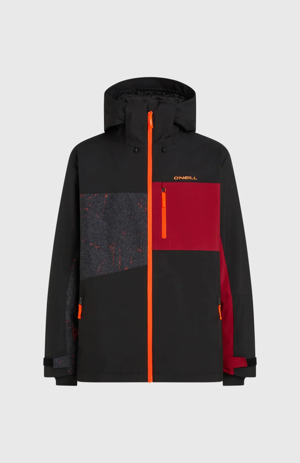 HerenFWC'Cruz Triple wintersportjas| Zwart Mix