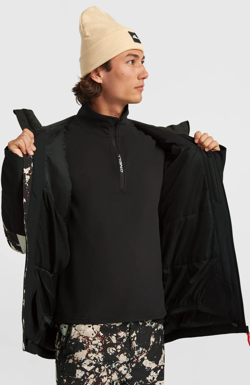 HerenFWC'Cruz Triple wintersportjas| Zwart