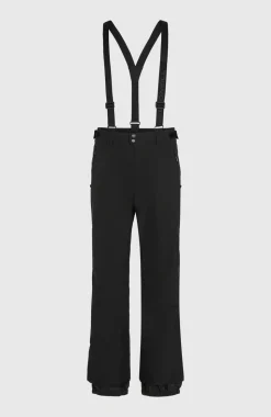 HerenFWC'Cruz wintersportbroek met bretels| Zwart