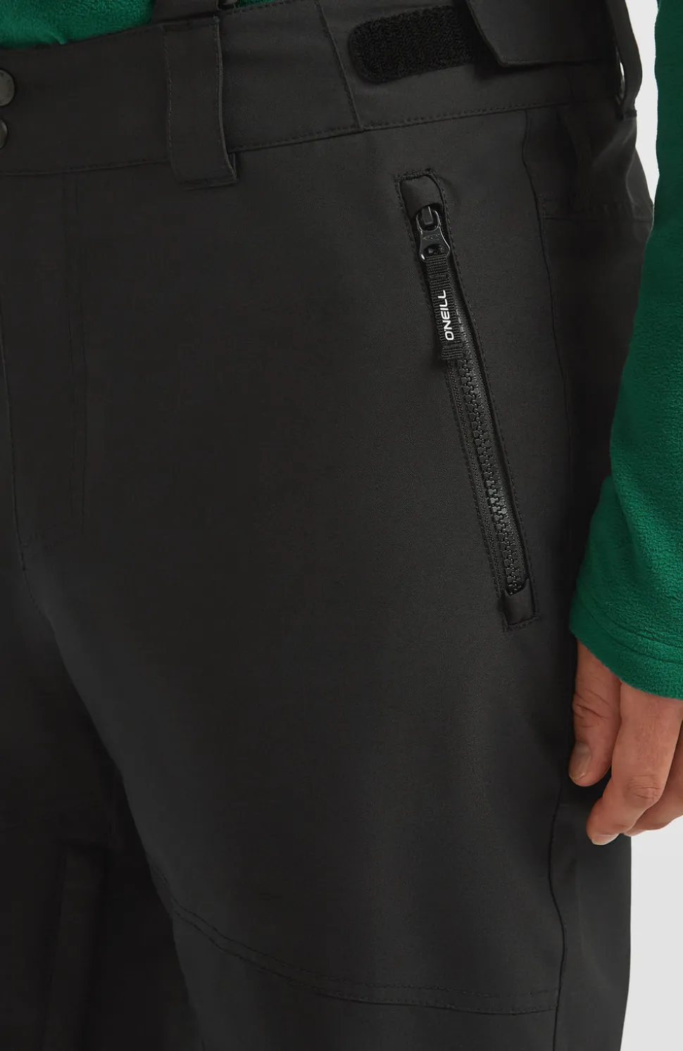 HerenFWC'Cruz wintersportbroek met bretels| Zwart