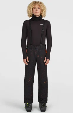 HerenFWC'Cruz wintersportbroek met bretels| Zwart