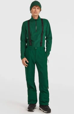 HerenFWC'Cruz wintersportbroek met bretels| Groen
