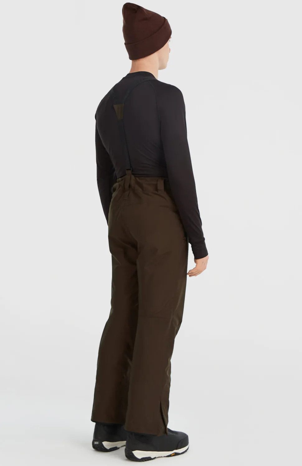 HerenFWC'Cruz wintersportbroek met bretels| Bruin
