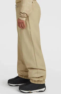 HerenFWC Oversized wintersportbroek| Beige