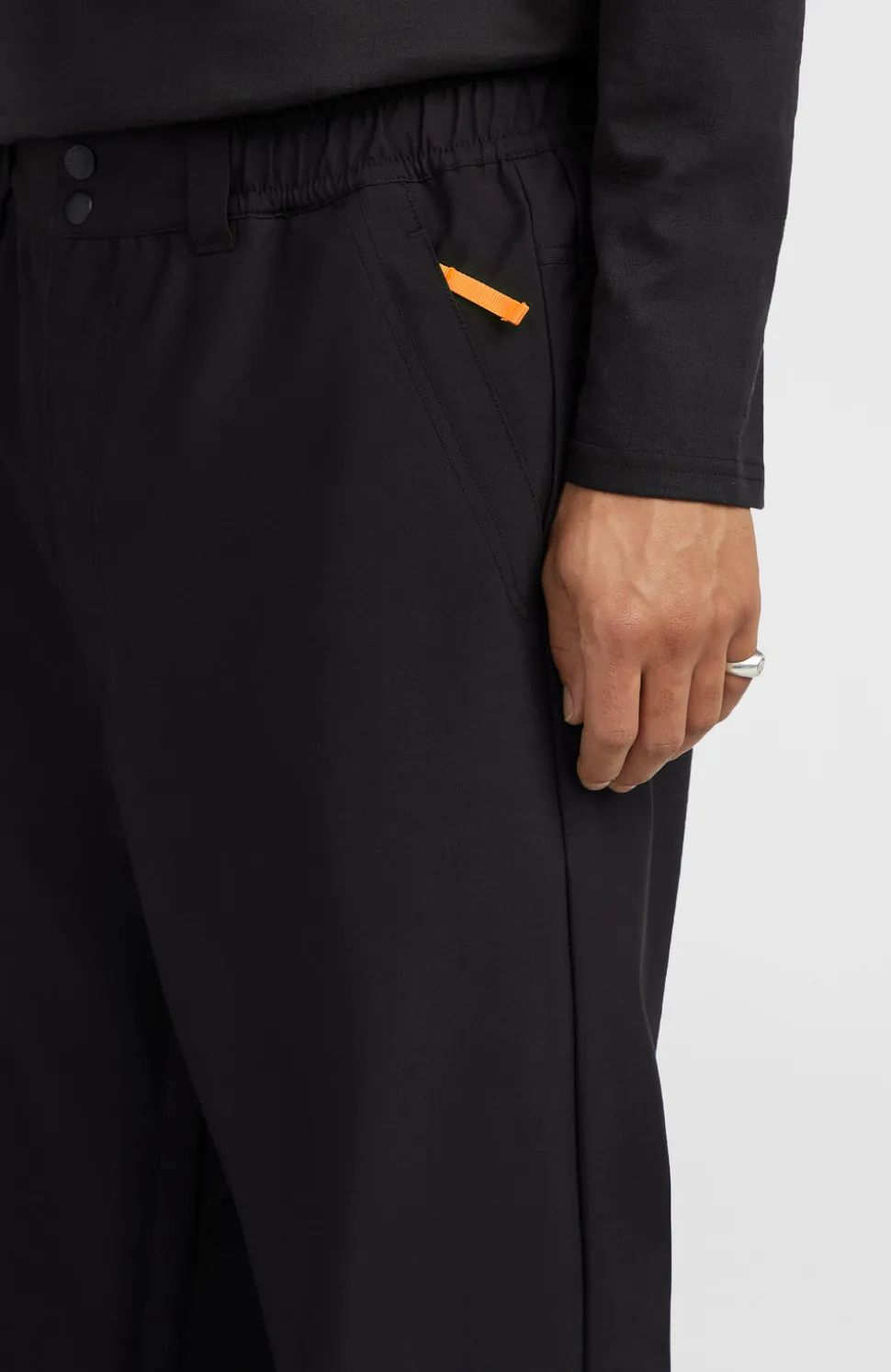 HerenFWC Oversized wintersportbroek| Zwart